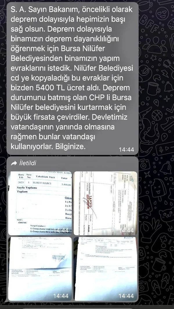 CHP'li Bursa Nilüfer Belediyesi'nden deprem fırsatçılığı! Evim depreme dayanıklı mı diye soran vatandaşa fahiş fiyat!-3