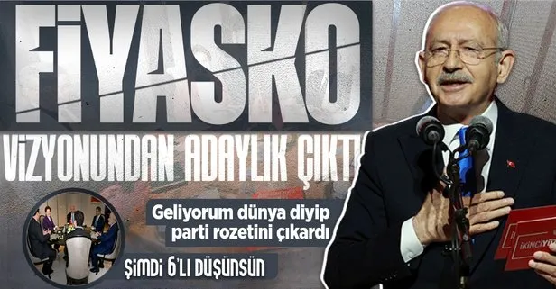 Kemal Kılıçdaroğlu adaylığını resmen ilan etti!  Sana rakip olmak için geliyorum ey dünya