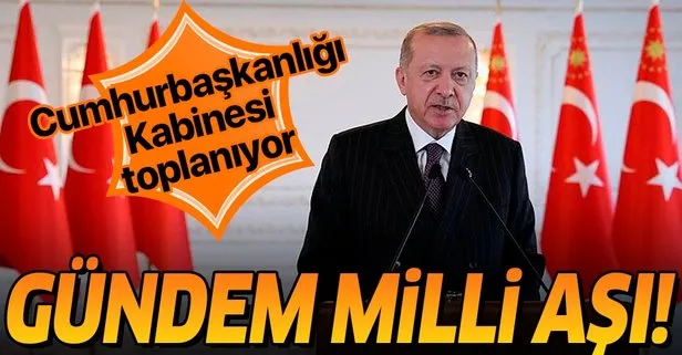 Başkan Erdoğan Cumhurbaşkanlığı Kabinesi’ni toplayacak: Gündem milli aşı
