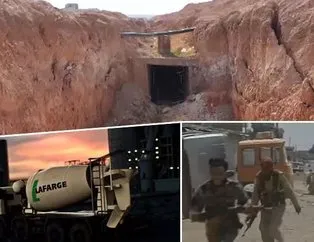 İşte PKK/YPG’nin Lafarge yardımıyla inşa ettiği terör tünelleri
