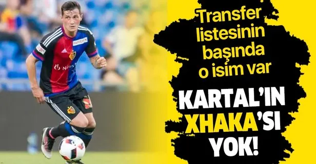 Beşiktaş transferde potansiyelli ve genç isimlere yönelecek! Listenin başında Taulant Xhaka var...