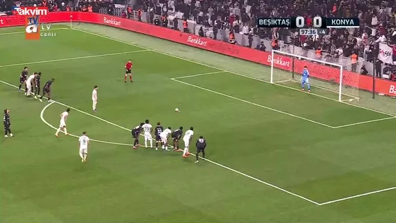 Beşiktaş 0-1 Konyaspor | GOL 90+8