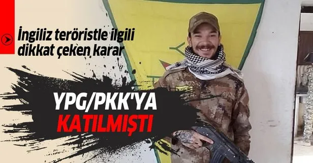 YPG/PKK’ya katılan İngiliz, terörden suçlu bulundu