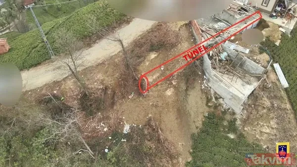 İ.H.'Nin Kendisine Yapılacak Operasyonlara Karşı Hazırlık İçerisinde Olduğu, Kaçış İçin Gizli Tünel Hazırladığı Ve Evin Etrafını Kameralar İle Takip Ettiği...