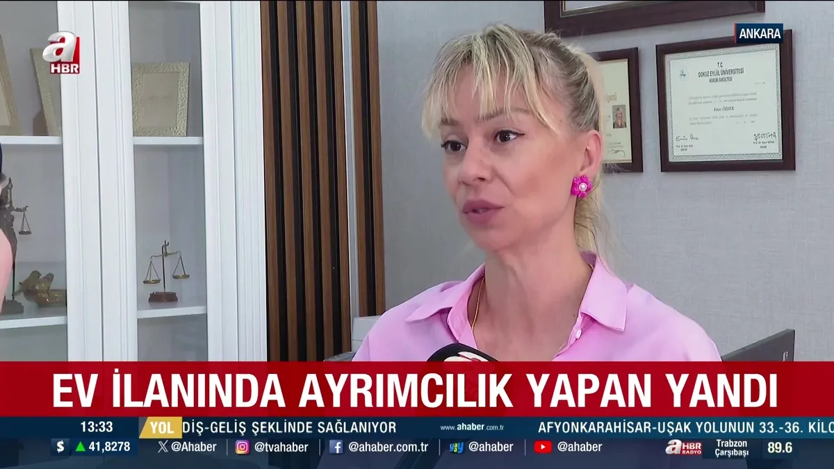 Ev ilanında ayrımcılık yapan yandı