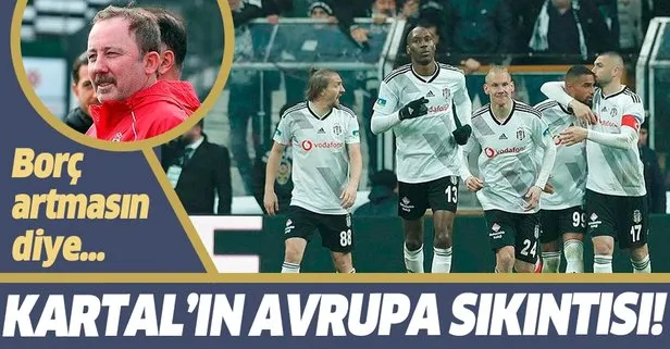 Kartal’ın Avrupa sıkıntısı