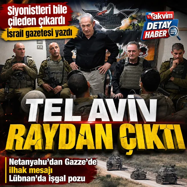 Netanyahu’dan Gazze’de ilhak mesajı Lübnan’da işgal pozu! Siyonistleri bile çileden çıkardı: İsrail hükümeti raydan çıktı