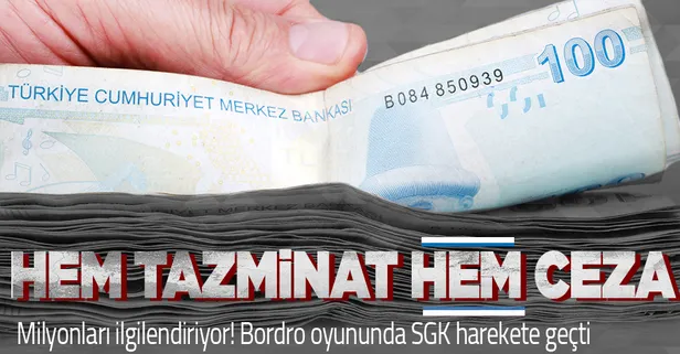 SGK bordro oyununa el koydu: Maaşı düşük gösteren işveren hem tazminat hem de ceza ödeyecek