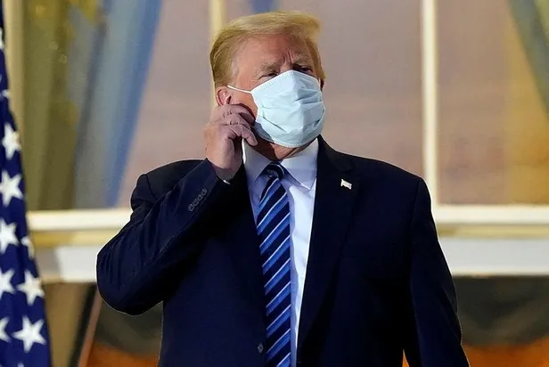 Son dakika: Kovid-19 tedavisi gören Trump duyurdu: Son 8 saattir hiçbir ilaç almıyorum-1