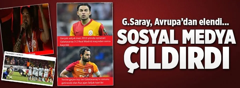 Cimbom, Avrupa’dan elendi, sosyal medya çıldırdı!