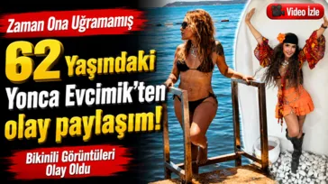 Yonca Evcimik'ten bikinili paylaşım