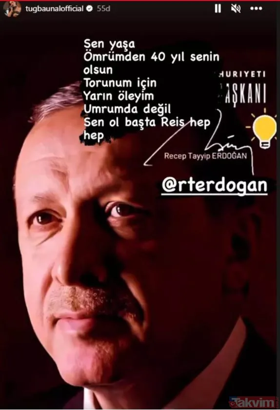 Ünlü isimlerden Başkan Recep Tayyip Erdoğan’a tebrik mesajları! Tolga Karel, Sevim Emre, Tuğba Ekinci, Mesut Özil... - 10