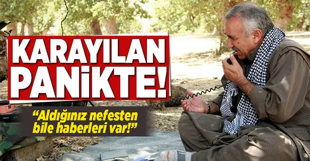 Karayılan panikte