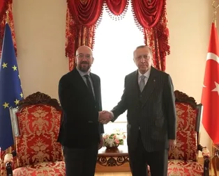 Son dakika: Başkan Erdoğan, AB Konseyi Başkanı Micheli kabul etti