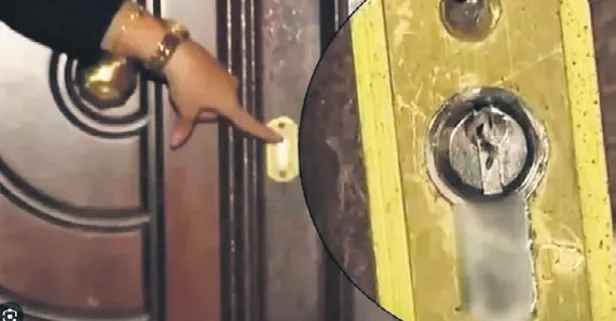 Bu kadarı pes dedirtti! Ev sahibi kiracının kapı kilidine yapıştırıcı sıktı