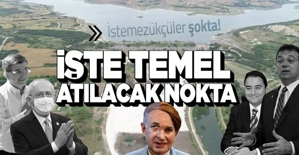 İşte Kanal İstanbul'un temelinin atılacağı nokta