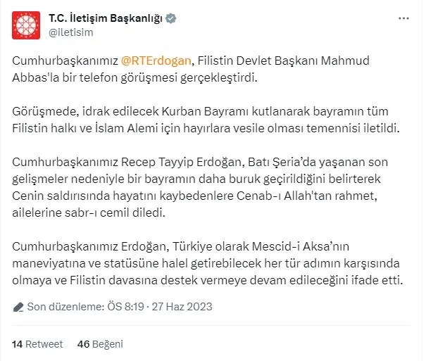 son-dakika-baskan-recep-tayyip-erdogandan-bayram-diplomasisi-once-sudan-sonra-filistin-mescid-i-aksa-mesaji-1687886829355.jpeg Başkan Erdoğan'ın bayram diplomasisi sürüyor! Peş peşe kritik temaslar: Almanya, Katar, BAE, Azerbaycan, İran...-6