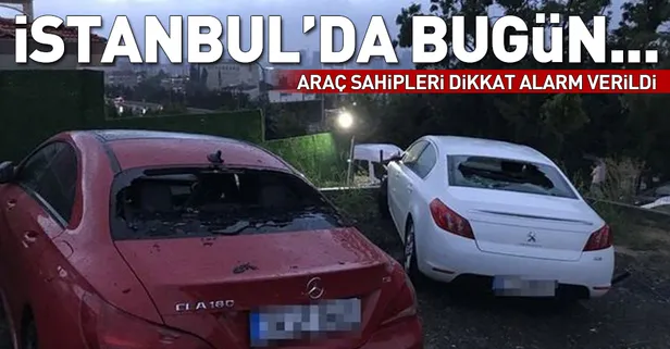 İstanbul'daki araç sahipleri dikkat! Meteoroloji'den süper hücre uyarısı