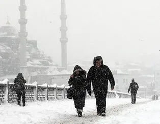 İstanbullular dikkat! Kar geliyor...