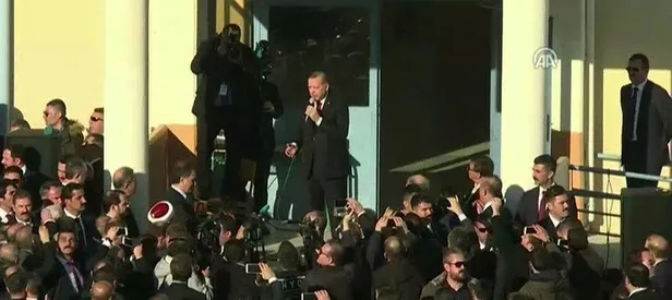 Erdoğan Gümülcine'de soydaşlara seslendi