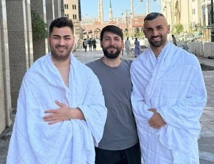 Serdar Dursun Umre’ye gitti