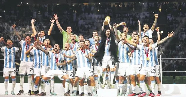 Şampiyon Arjantin! Dünya Kupası 36 yıl sonra Tangocular’ın!