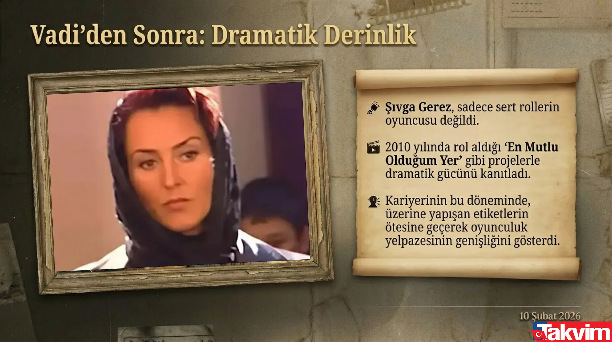 Kurtlar Vadisi’nin Abla’sı Şıvga Gerez'e oyunculuk da dansözlük de annesinden miras - 10