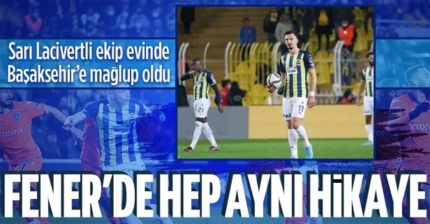 Fenerbahçe evinde Başakşehir’e 1-0 mağlup oldu | MAÇ SONUCU