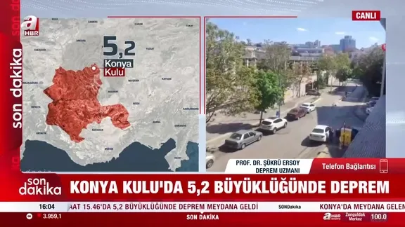 Konya Kulu'da deprem! Deprem Uzmanı Şükrü Ersoy A Haber'de değerlendirdi