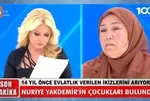14 yıl önce evlatlık vermişti! Nuriye Yakdemir'in ikizleri Müge Anlı'da canlı yayında bulundu! Kızı görüşmeyi reddetti! Sosyal inceleme raporunda yer alan detaylar yürekleri sızlattı