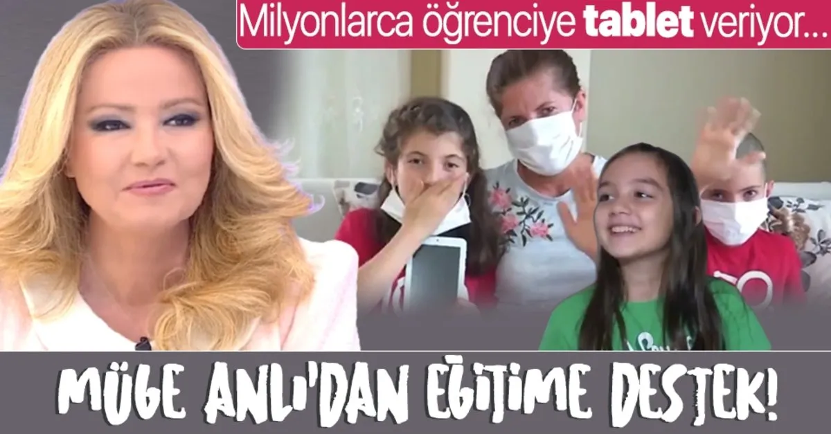 Muge Anli Dan Egitime Bir Kez Daha Destek Tablet Basvurusu Nasil Yapilir Takvim