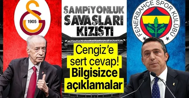 SON DAKİKA: Fenerbahçe’den şampiyonluk sayılarıyla ilgili flaş açıklama: Galatasaray lobi yapıyor