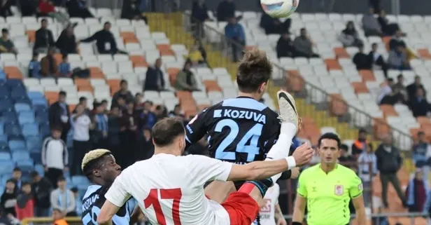 Adana Demirspor Sebat Gençlik Spor'u mağlup ederek üst tura yükseldi!