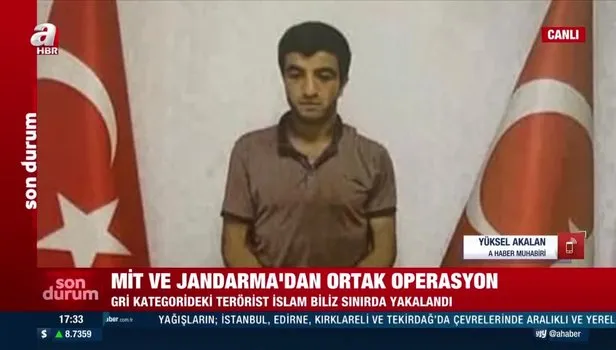 Gri kategorideki PKK'lı ''Şiyar Erzurum'' kod adlı İslam Biliz yakalandı!