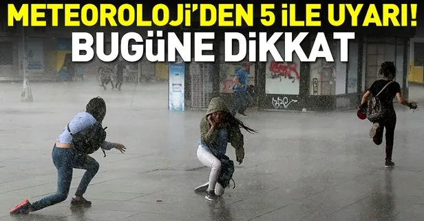 Son dakika: Meteoroloji’den 5 ile kritik uyarı! İstanbul’da bugün hava nasıl olacak? 21 Ekim 2018 hava durumu