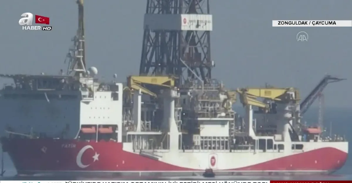 Fatih Sondaj Gemisi Zonguldak'ta