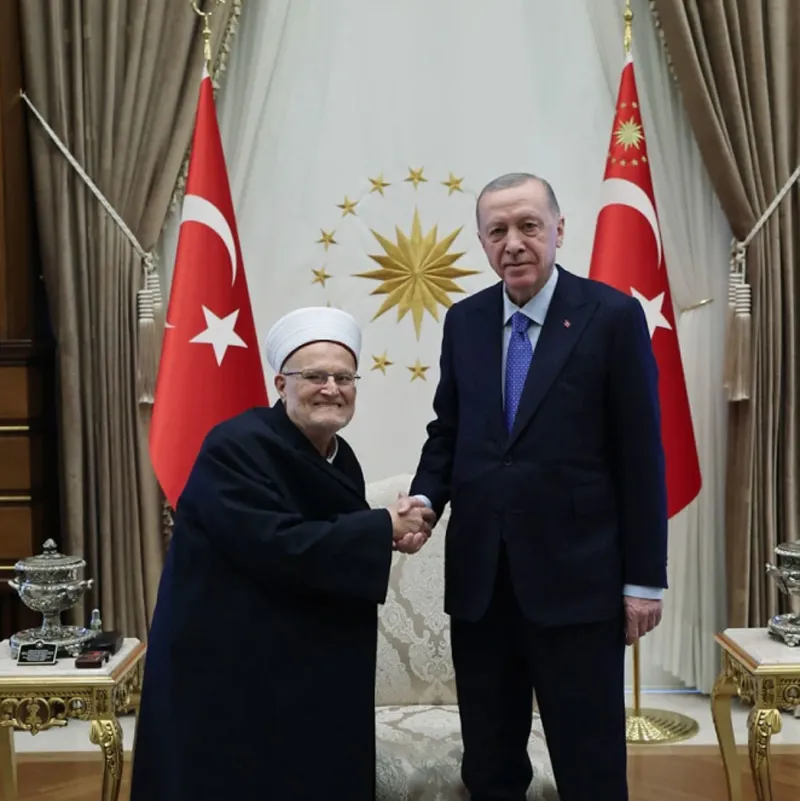 Mescid-i Aksa İmam Hatibi Ankara’da!