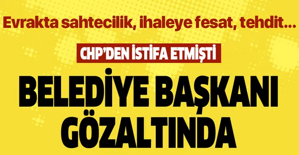Son dakika: Menemen Belediyesi'ne soruşturma! CHP'den istifa eden Belediye Başkanı Serdar Aksoy gözaltında