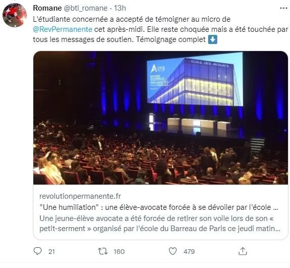 Fransa'da İslamofobi zirve yaptı! Başörtülü avukat adayına yemin töreninde  skandal müdahale - Takvim