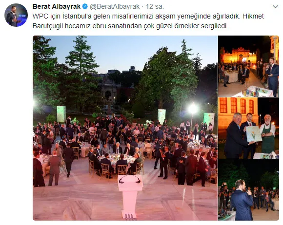 Enerji Bakanı Berat Albayrak'tan 4 dilde teşekkür-7