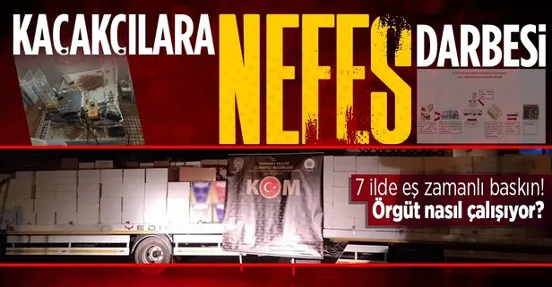 Kaçakçılara karşı Nefes darbesi!
