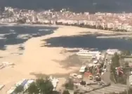 Deniz salyası Marmarayı işte böyle sarıyor! 30 saniyelik görüntüye yansıdı