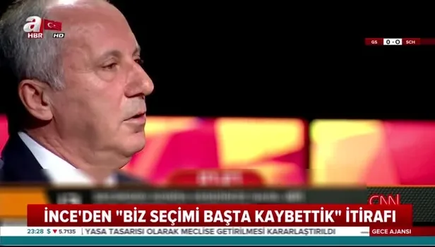 Muharrem İnce "Gel bakalım Muharrem" kaybettirdi!