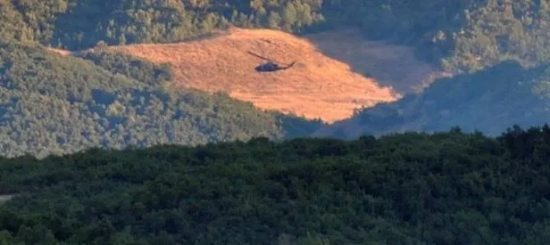 Tunceli’de hava destekli operasyon