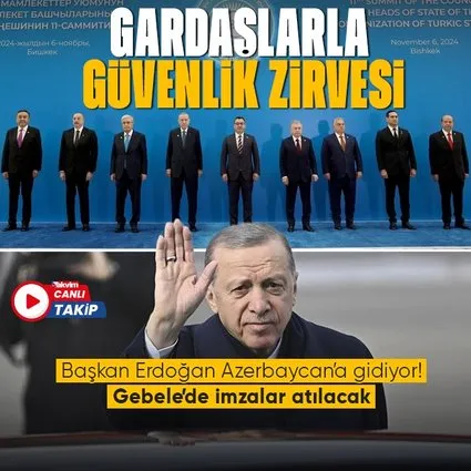 Başkan Erdoğan'dan Azerbaycan'a TDT çıkarması!