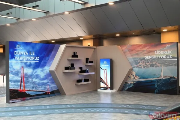 Başkan Erdoğan Karayolları Gayret ve Liderlik Sergisi'ni gezdi - 18