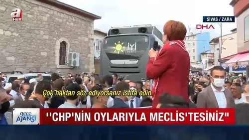İP lideri Meral Akşener’e gerçekler ağır geldi! İstifa et diyen vatandaşa çirkin saldırı
