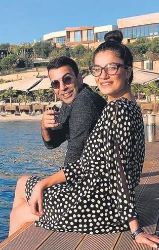 Emre Karayel ile Gizem Demirci, balayı için Bodrum'un yolunu tuttu