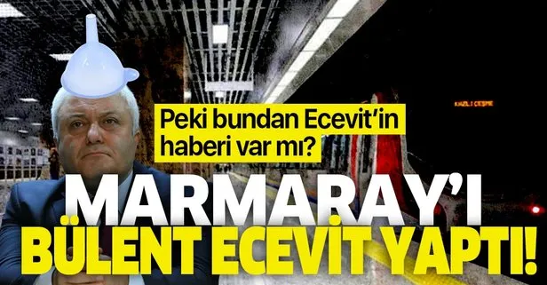 Tuncay Özkan’dan ilginç sözler: Marmaray’ı Ecevit yaptı