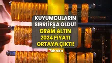 Gram altın 2024 fiyatı belli oldu! Kuyumcuların formülü ortaya çıktı! Kapalıçarşıda rekor kırıldı! İşte 14-18-22 ayar bilezik ve çeyrek altın fiyatı canlı